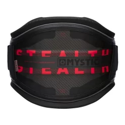 2022 Mystic Stealth H2OUT Waist Harness - Black/Red