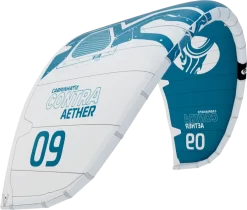 2023 Cabrinha 03 Contra Aether Kiteboarding Kite -Duotone Store 2023 contra aether blue white 26116.1673901758