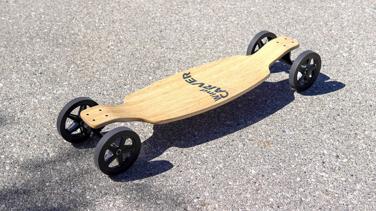 Wind Carver Longboard Skateboard 1 Wind Carver Longboard Skateboard