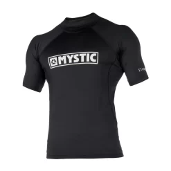 Mystic Star Short Sleeve Rash Vest - Black