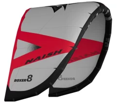 2023 Naish S27 Boxer Kiteboarding Kite -Duotone Store s27 boxer angle grey 90825.1664376047