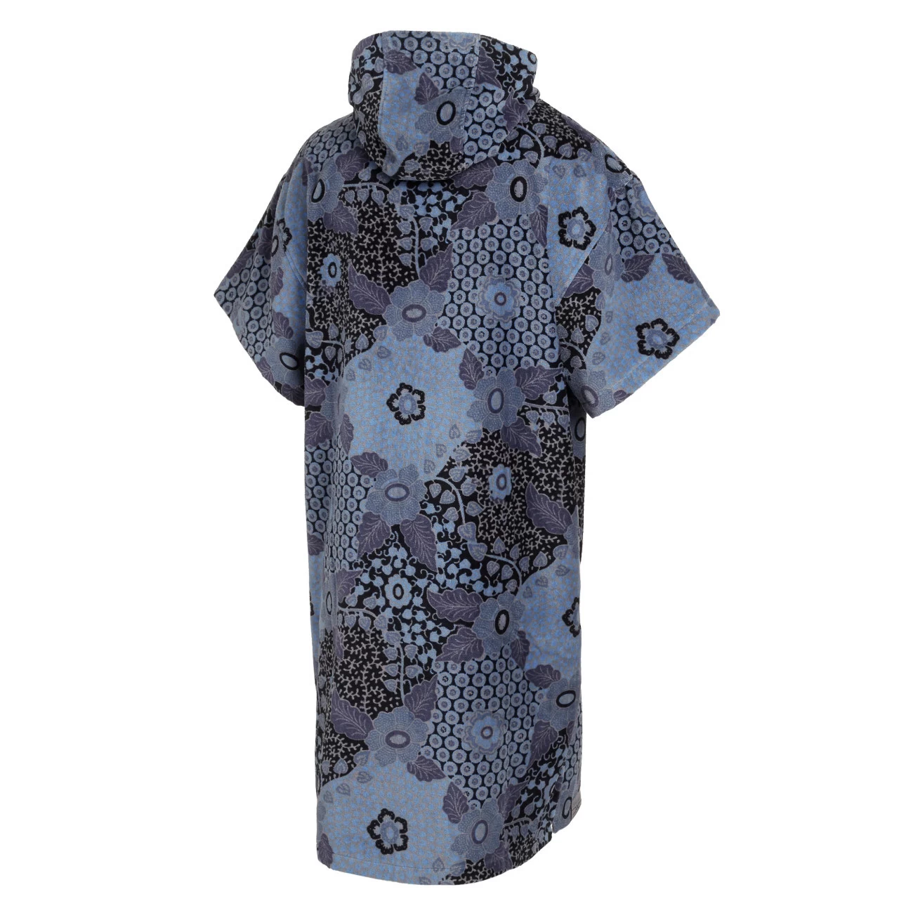 2022 Mystic Poncho Velours AOP - Blue/Black 2 2022 Mystic Poncho Velours AOP - Blue/Black - Image 2
