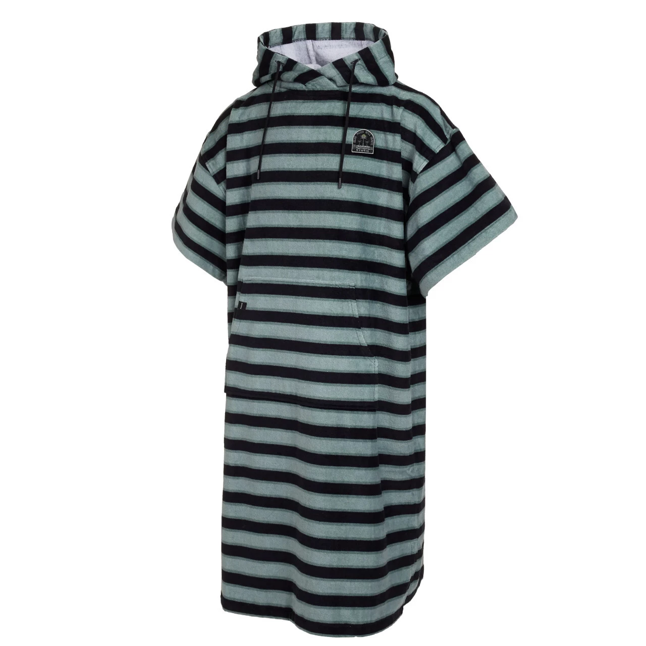 2022 Mystic Poncho Velours AOP - Grey/Blue 1 2022 Mystic Poncho Velours AOP - Grey/Blue